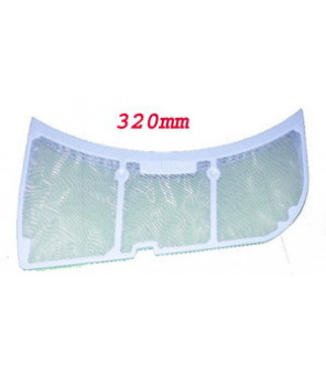 Filtre à peluches (tamis à peluches, filtre de porte) pour e.a. Whirlpool sèche  linge 627392, C00627392